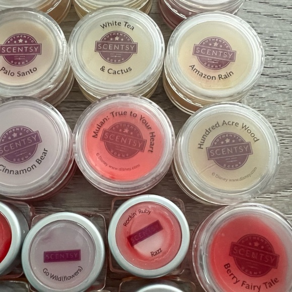 Scentsy Huge 50 Piece Lot Tester Wax Samples including a couple Disney scents - Picture 5 of 7